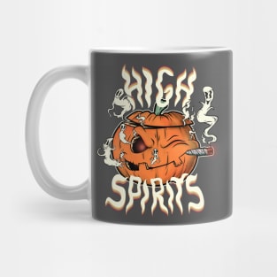 High Spirits Jack O Lantern Version Halloween Mug